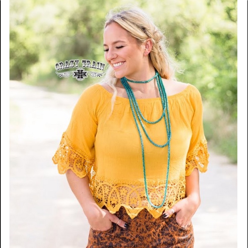 Sunshine and summertime Crop by Crazy Train